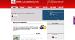 Desktop Screenshot of akashcable.com